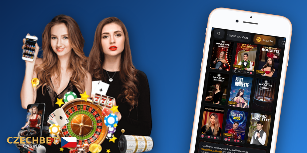 Czechbet Casino aplikace pro iOS na iPhone a iPad s přehledem her a sportu