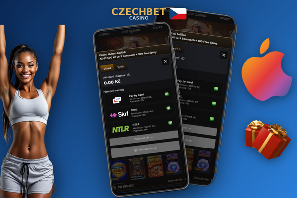 Minimální vklad kryptoměnami Bitcoin, Ethereum a USDT v Czechbet Casino