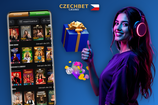 Živý chat zákaznické podpory Czechbet Casino dostupný přímo v mobilní aplikaci 24/7